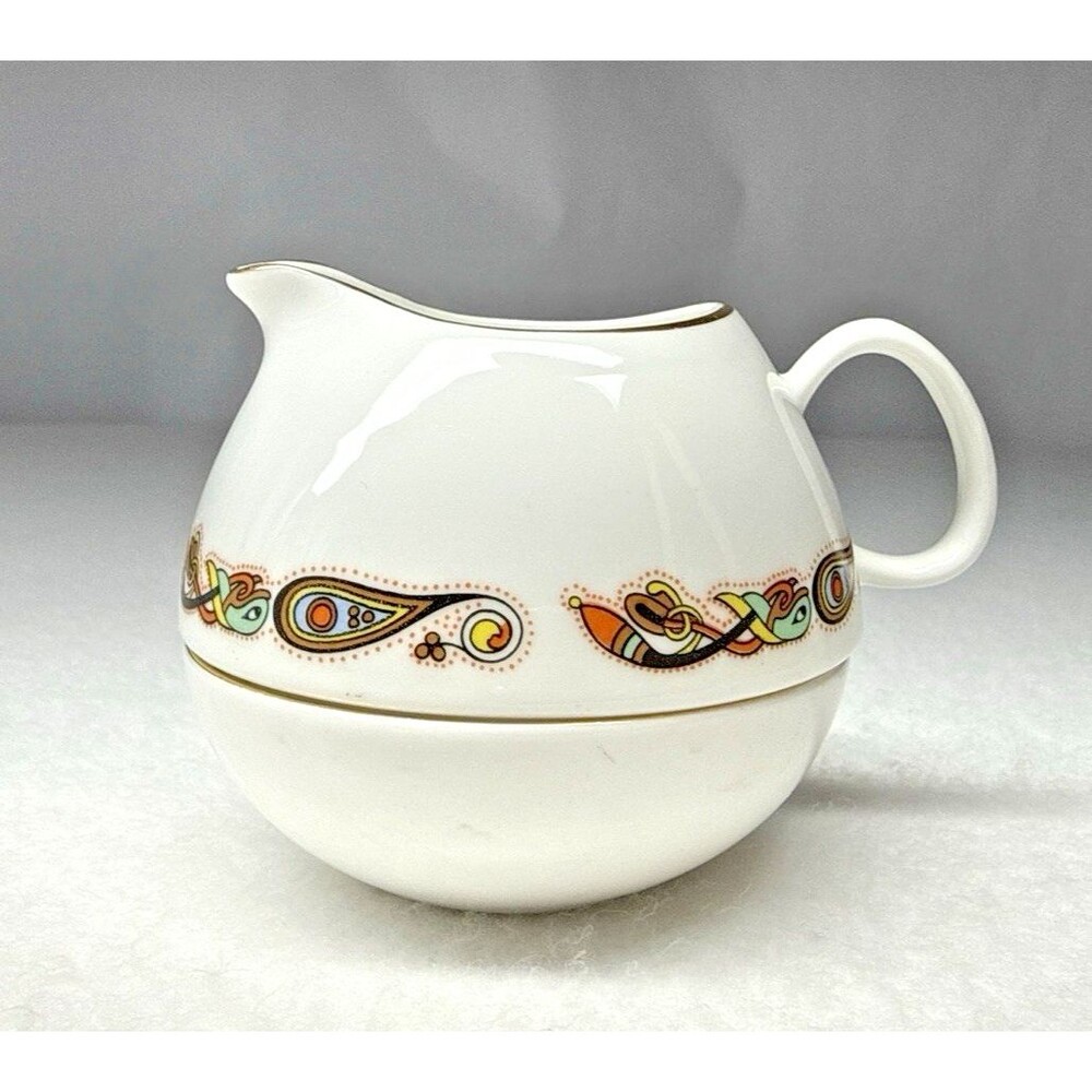 Royal Tara Book of Kells Mini Creamer Sugar Bowl Set Bone China Ireland Celtic